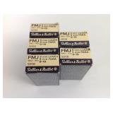 Sellier & Bellot 9mm Brass RN 124 Grain 50 rnds/ b