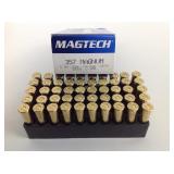 MagTech, 357 Mag, Brass, FMJ, gr125, 50rnds/box, 1