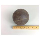 Cannon Ball, 13in circumference