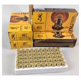 Bill Wilson Combat 45acp, brass JHP 200 gr, 100 rn