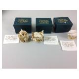 Harmony Kingdom figures (x3)