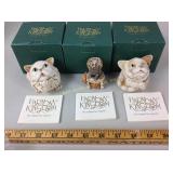 Harmony Kingdom figures (x3)