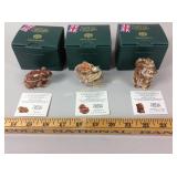 Harmony Kingdom Treasure Jests figurines (x3)