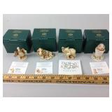 Harmony Kingdom figurines (x4)