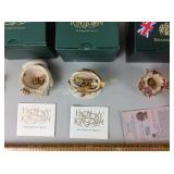 Harmony Kingdom figures (x3)