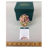 Harmony Kingdom Longaberger Morning Glory Basket