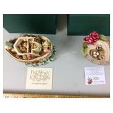 Harmony Kingdom figures (x2)