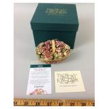 Harmony Kingdom Longaberger Peony Basket