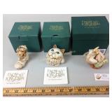 Harmony Kingdom figures (x3)