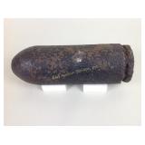 Trench Art, Military projectile, 12in tall