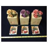 Harmony Kingdom Lord Byron Figures x3