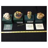 Harmony Kingdom Figures x 4