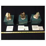 3 Harmony Kingdom Figures