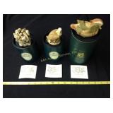 3 Harmony Kingdom Figures