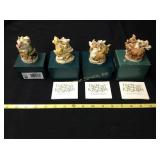 4 Harmony Kingdom Figures