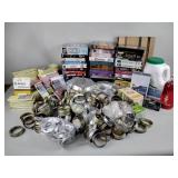 Avery notes, snow and ice melt, cutting board,