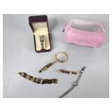 Ladies wristwatches including Nolan Miller,