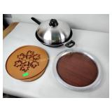 Turbo cooker, cookie mold, platter