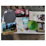 Movie DVDs, puzzle, shakers, photo album,