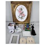 Framed watercolor print, Sidewinder portable