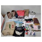 Star Wars Lego set, 2 metal flower vases, clothes