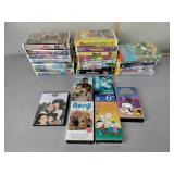 VHS tapes, Disney, Charlie Brown, snoopy, Stuart