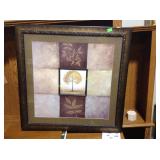 Framed nature picture