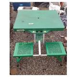 Portable picnic table, child size