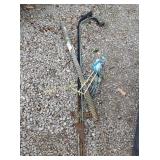 Sheperds hooks (3), lawn decoration