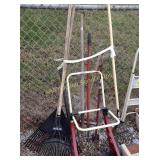 Garden tools, tool cart