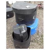 Protechtor cases (4), used condition, assorted