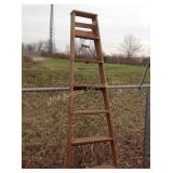 Wooden step ladder 7