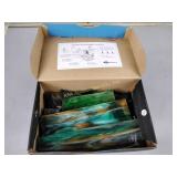 Stained glass pieces