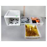 Stained glass pieces