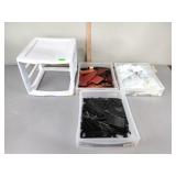 Stained glass pieces