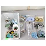 Stained glass pieces