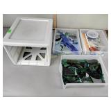 Stained glass pieces