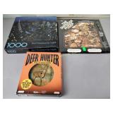 CD rom game deer hunter, shmuzzle puzzle,