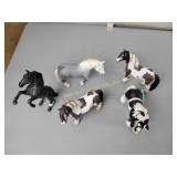 Schleich animals including horses