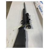 Gamo air pellet rifle with black scope 45 caliber