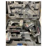 Tools in hard case, Cenco finish pro 15 fastener