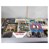 Vinyl albums, records, Elvis Ray Charles Johnny