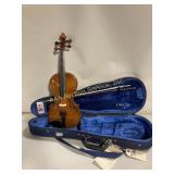 Meisel 7294 violin with blue case and bow