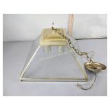 Hanging light fixture, measures approximately 1