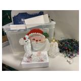 Christmas ornaments angel lights ABC item 38412