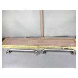 Glue less laminate flooring 50.63" x 7.75" x