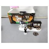 Lemax spooky town undertakers carriage set of