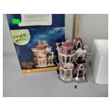 Pumpkins Hollow porcelain haunted house, window