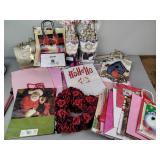 Decorative gift boxes, gift bags, table covers,