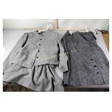 Ladies beautiful vintage clothing with purses,